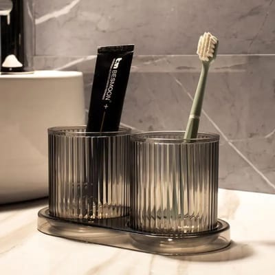 Badkamerbeker Eenvoudige tandenborstelbeker Hotel gorgelbeker Thuis water sapbeker Anti-val kleurrijke plastic beker Badkamer Gratis verzending