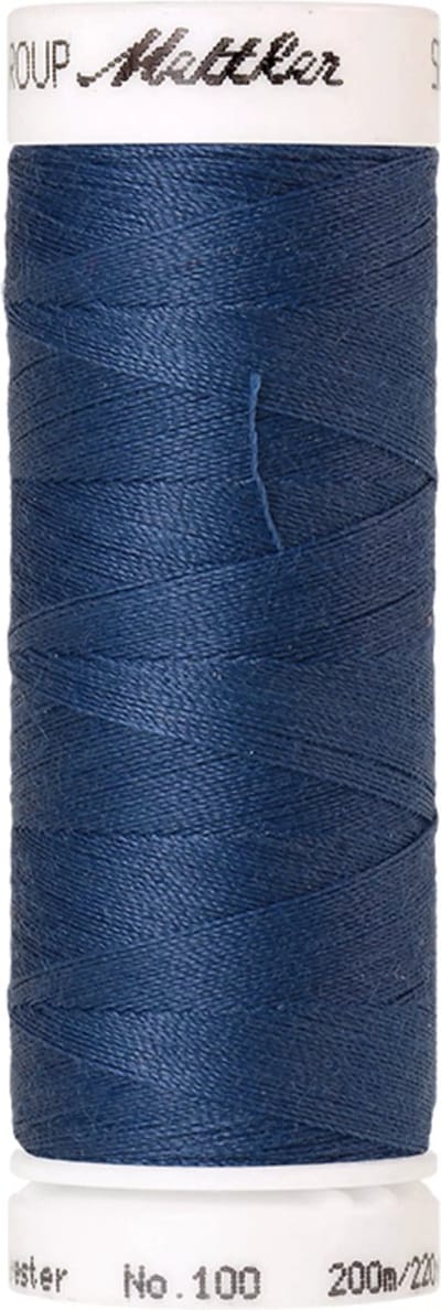 Amann Mettler Seralon Naaigaren – Steel Blue (1316) – 200 m – No. 100 – 100% Polyester – Per Stuk