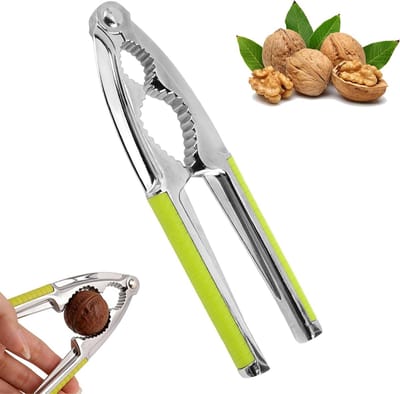 Multifunctionele Notenkraker met Antislip Handvatten, Ideaal voor Walnoten, Hazelnoten en Pinda's, Perfect voor Thuisgebruik en Feestjes