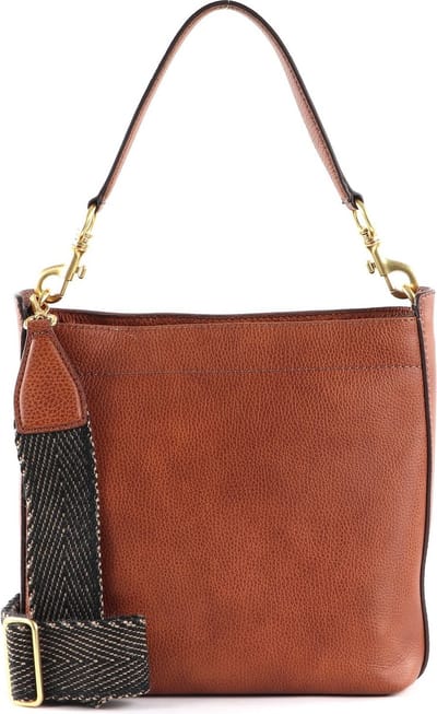 GIANNI CHIARINI Leren Schoudertas Tea Shoulderbag Brown Bruine
