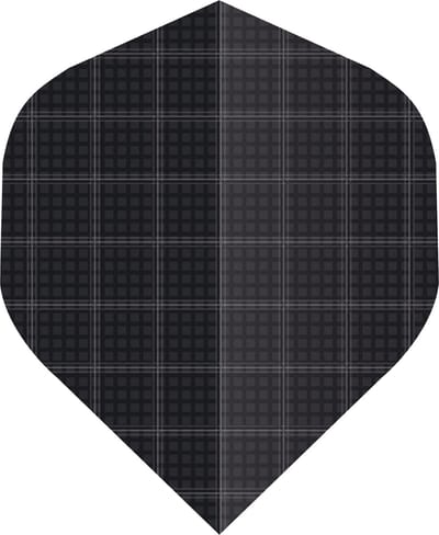 DLDarts - Nylon Flights - 100 micron - Zwart