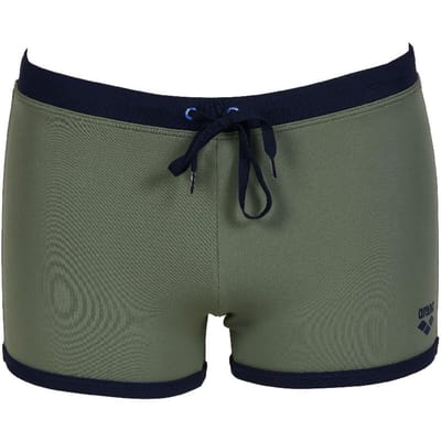 Arena Heren Fundamentals Zwemshorts (Legergroen/Navy)