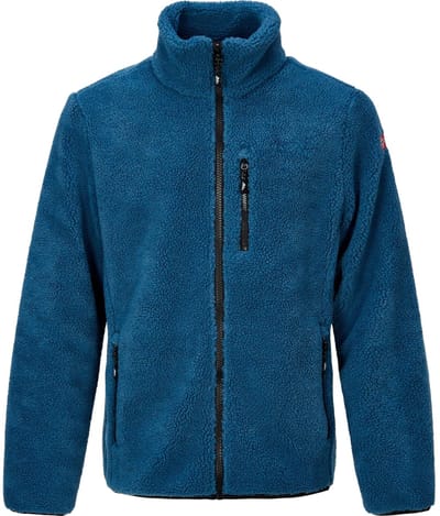 Nordberg Bear Fleece Vest - Heren - Blue Melange - Maat XL