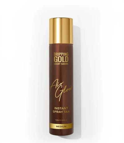 Dripping Gold | Air Glow Instant Airbrush Tan Medium - 75ml - Vegan