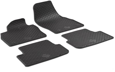 Automatten voor Volkswagen Polo AW, Audi A1 (GB), Seat Ibiza 6F en Seat Arona (vanaf 2017) - 4-delig - Rubber