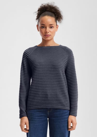 Q/S designed by - Dames pull - Maat XS - Vrouwen - MARINE - polyester
