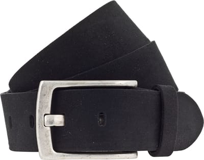Vanzetti Leren Riem 40mm Leather Belt W100 Black Zwart
