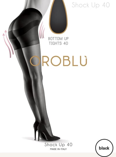 Oroblu Shock Up 40 Panty - Kleur Zwart - Maat S