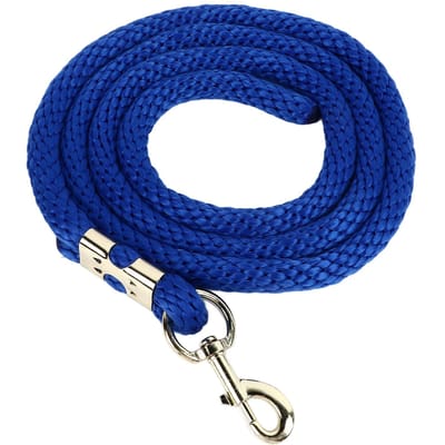 Paardenlongeerlijn met Snap Heavy Duty Hoge Treksterkte Paardentrainingslijn voor Training Competitie en blauw