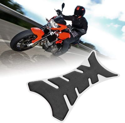 Motorfiets Tank Pad Bescherming - Universele Tank Traction Pads, Brandstof- en Oliestickers voor Verbeterde Grip en Decoratie