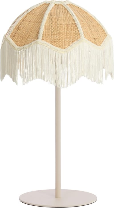 Light & Living Tafellamp Renato/Sulina - Zand/Naturel - Ø35x52cm - Modern