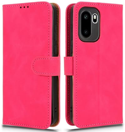 Coverup Hoesje - Geschikt voor OnePlus 15R Hoesje - Coverup Book Case - Pink