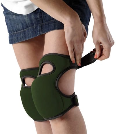 1 Pair Kniebeschermers voor Tuin - Tuinieren Knie Pads voor Vrouwen en Mannen - Kniebrace en Knie Pads voor Tuinier - Knielen op Vloeren en Schoonmaken - Snoeien (Groente)