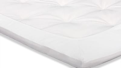 Beter Bed Select Jersey Hoeslaken Topper - 70/80/90 x 200/210/220 cm - 100% Katoen - Matrasbeschermer - Matrashoes - Wit