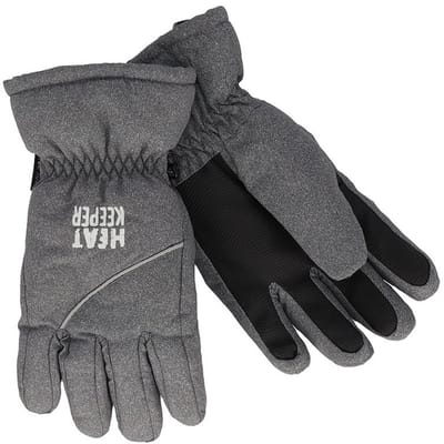 Heatkeeper Kinder Ski Handschoenen Grijs-5-8 jaar