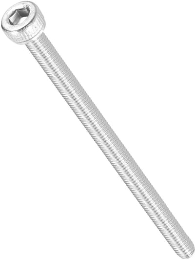 50 Stuks M3 RVS Hex Kop Schroeven 0.5x55mm Voldraad Allen Aandrijving voor 3D Printer Koeling en Vervangingen, Roestvrij Staal