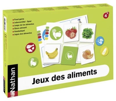 Voedsel spel - 2 lotto-spellen - 35 fotokaarten - 5 dubbelzijdige lottokaarten