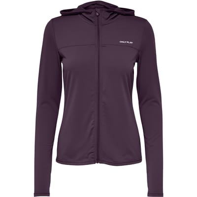 ONLY PLAY - ONPMILA HOOD FZ LS TOP NOOS Dames Sporttop