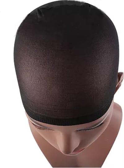 Without Lemon - Zwart - Pruik Kap - Haar Net - Pruik Kous - Wig Cap - Elastisch - Uitrekbaar - One Size - Set van 2