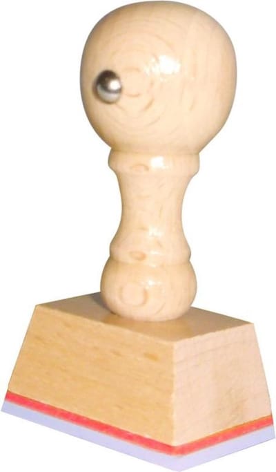 Handstempel 35x25 Mm - Stempels - Stempels volwassenen - Snelle Levering