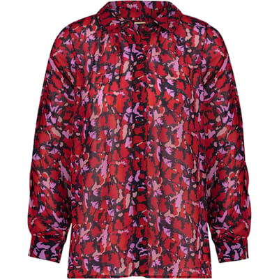 Circle of Trust Suzy Blouse Velvet Crush Size: XS | Button-Down Shirts Outlet | Dames |