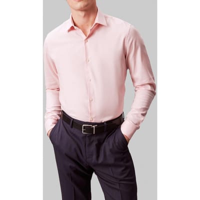 Calvin Klein Slim Essential Poplin Shirt Pink Taglia: 38 | Camicie Business Outlet | Uomo | Rosa