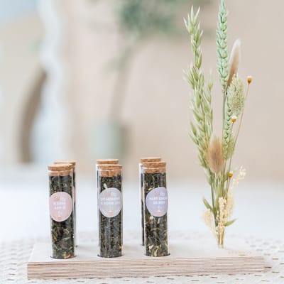 Het Theeplankje 'Lekker Groen' - groene thee, losse groene thee, verse theepakket, thee cadeaupakket, thee cadeau, thee geschenkset, theeproeverij