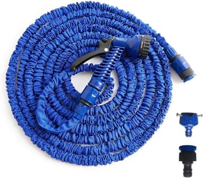 Uitbreidbare Tuinslang - Flexibele Slang - Tuin Besproeien - Knikt Niet - 200FT - Blauw
