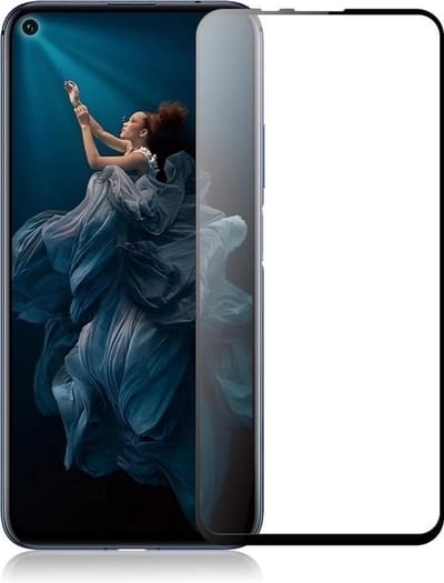 Full Screenprotector Geschikt voor Motorola Edge Fusion - Motorola Moto Edge Fusion Full Tempered Glass
