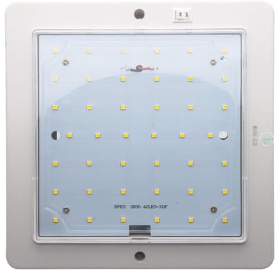 Store_7 - vierkante plafondlamp - LED-camperbus verlichting - energiebesparend - wit licht - voor caravan en boot - 12-24V