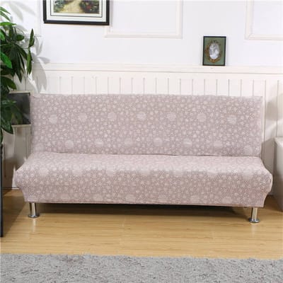 Elastische slaapbankhoezen voor woonkamerbank handdoek slip - bestendig slaapbankhoes katoenen stretch hoes M 160cm - 180cm