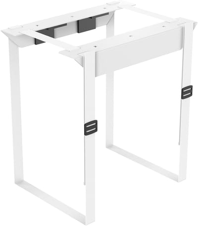 CAVO Desktop PC Houder CH-B-W wit met scheurvaste riemen voor alle PC maten tot 10 Kg gewicht Computerhouder van SOTECH