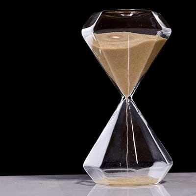 Zandloper Timer - Zandlopers Diamant - Koken Tandenpoetsen - Verdikt Glas - 5 15 30 Minuten - Groen