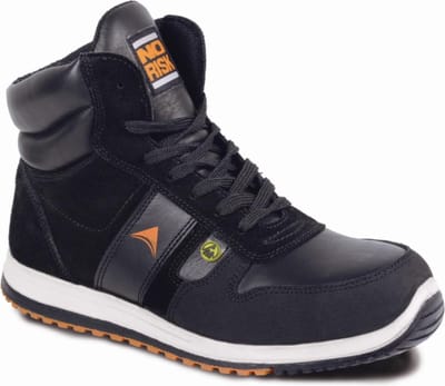 No Risk Jumper Hoog S3 ESD - Zwart - 39