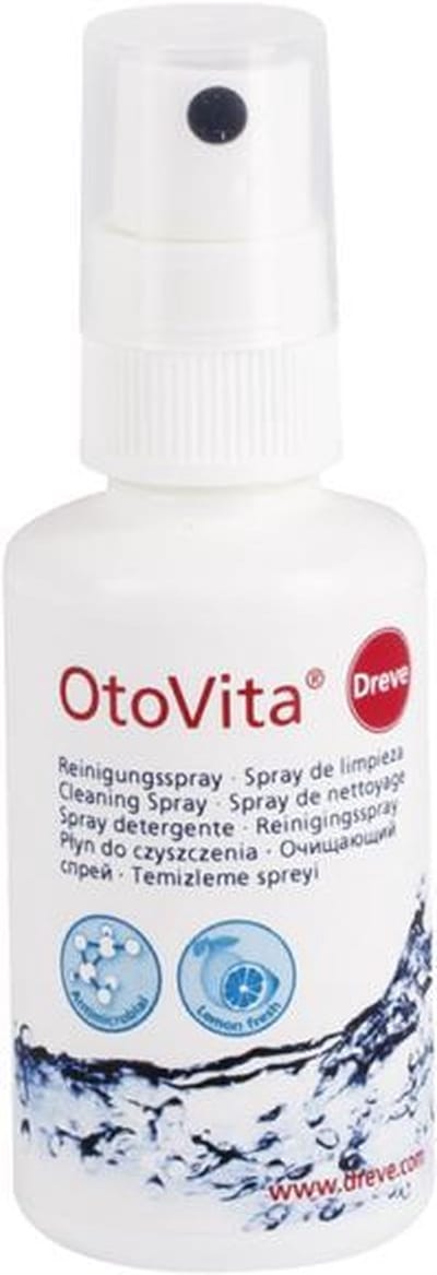OtoVita Reinigingsspray 100 ml – Voor hygiënische reiniging van hoortoestellen en gehoorbeschermers