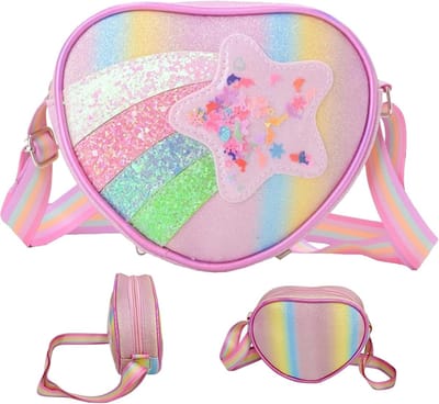 Kleine Handtas met Verstelbare Schouderband, Pluche Schoudertas voor Meisjes van 3-10 Jaar, Perfect als Verjaardagscadeau of Speelgoed voor Kinderen