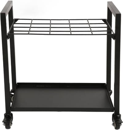 Opbergwagen Tekeningen - Rol Archiefhouder - Documenten Organiseren - 20 Sleuven Met Wielen - 45x34x11 cm - Metaal