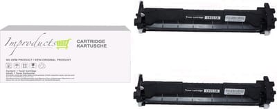 2x Improducts® geschikt voor HP 17A CF217A XL HP LaserJet Pro M102 M102a M102w M130 M130a M130fn M130fw M130nw MFP M 102 M 102a M 102w M 130 M 130a M 130fn M 130fw M 130nw