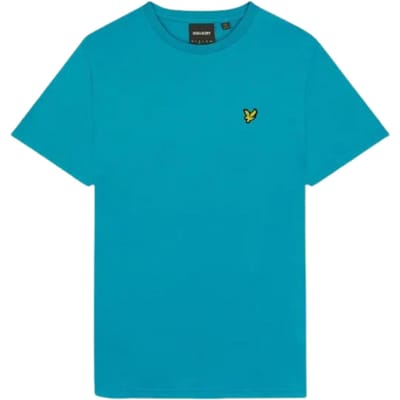 Lyle & Scott merk borstlogo vrije tijd blauw T-shirt