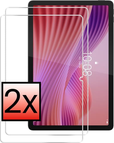 Screenprotector - 2 Stuks - Geschikt voor Lenovo Tab 10.1 inch - Extra Sterk - Beschermglas - Gehard Glas - Tempered Glass - Screen Protector - Bescherm Cover