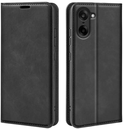 MobyDefend Hoesje - Geschikt voor OnePlus Nord CE 5 - Luxe Wallet Bookcase (Magnetische Sluiting) - Zwart