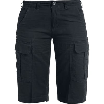 Brandit Shorts - Havannah Vintage Shorts - S tot 4XL - voor Vrouwen - zwart
