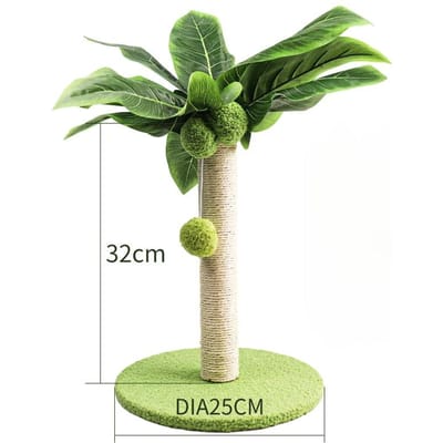 Jouet pour chat, bâton amusant, boules, planche à gratter en sisal durable, fournitures pour chat, colonne d'appui pour chat, jouet interactif, poteau d'escalade beige