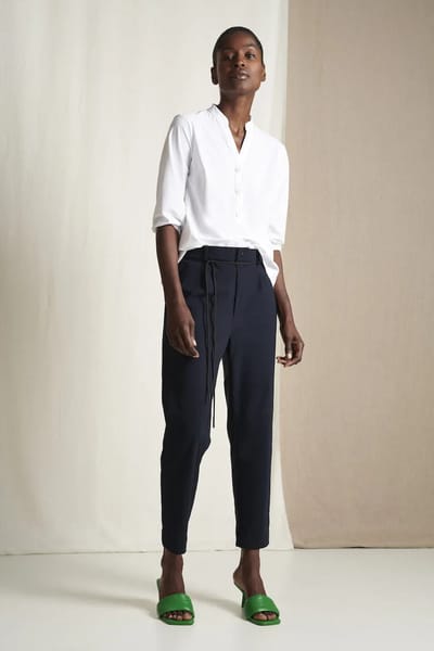 Blouse Bella Technical Jersey | White - White / XXS