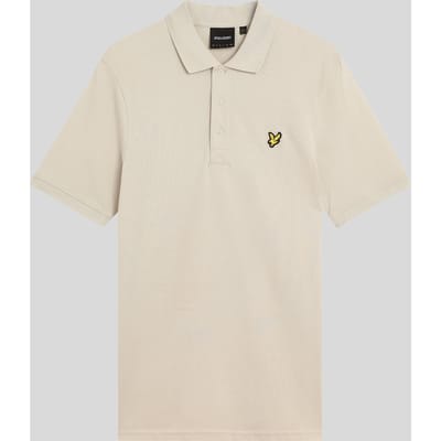 Lyle and Scott Plussize Polo Ecru - Maat 5XL - Heren