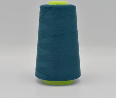 Overlock Garen per 4 stuks - 3000 Yards (2742 meter) per stuk - In 36 kleuren leverbaar - Light petrol