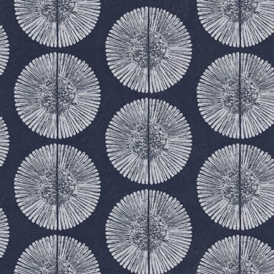 Bazaar - Bohemian Nature - Behang - Wandbekleding - Wallpaper - Vliesbehang - Blauw - 0,53 x 10 M.