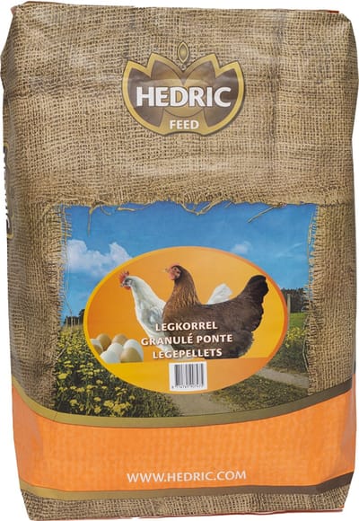 Hedric Legkorrel - 20kg - kleine korrel - voer voor leggende krielkippen
