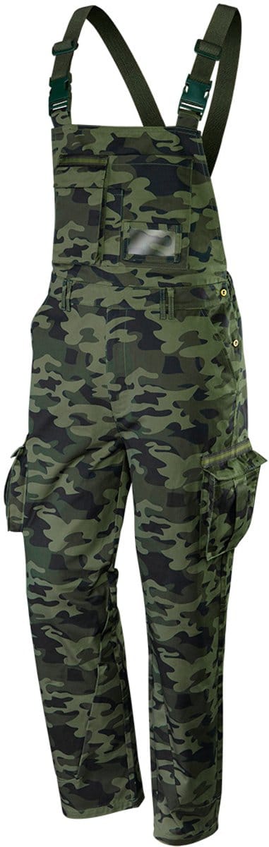 NEO CAMO-serie - Werkoverall - S - Uniek Camo-patroon - Elastische Schouderbanden