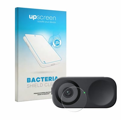 upscreen - Screenprotector voor Insta360 Link 2C (Lens) - Folie Beschermfolie transparant antibacterieel